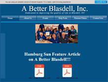Tablet Screenshot of abetterblasdell.com